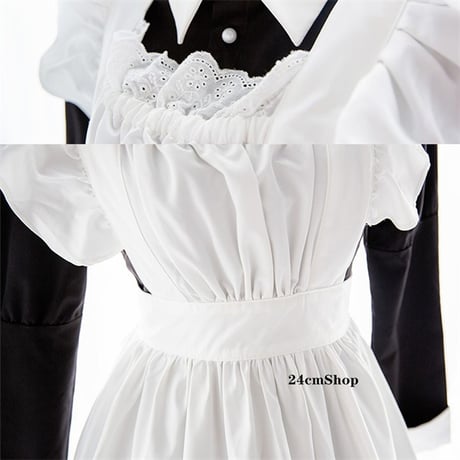 ヴィクトリアンロングスカート格式メイド服 opf112