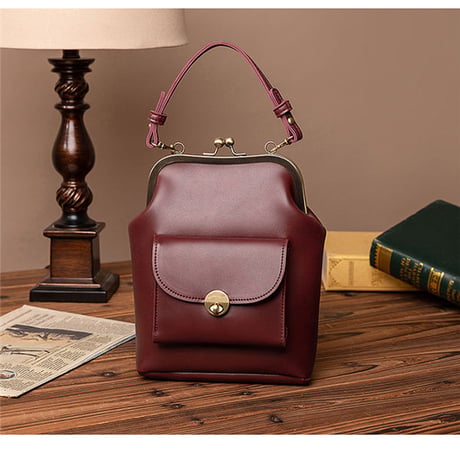 【Amazonで購入可能】Bags アンティークがま口バッグ 462