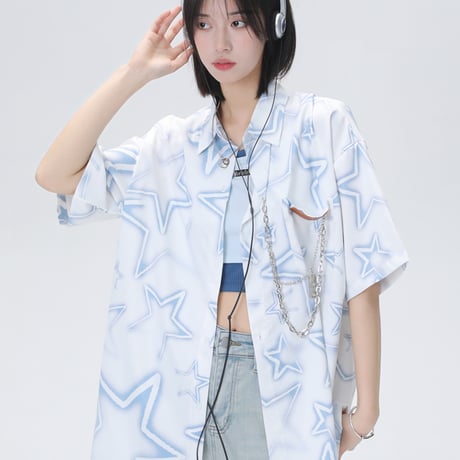 24cmShop韓国ファッションかわいい 半袖シャツcy030