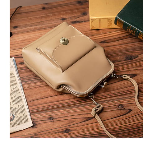 【Amazonで購入可能】Bags アンティークがま口バッグ 462