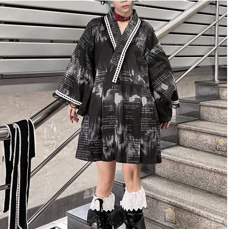 24cmShop かわいいサブカル地雷系量産型ワンピース2点セット 24cmShop かわいいサブカル地雷系量産型ワンピース2点セット