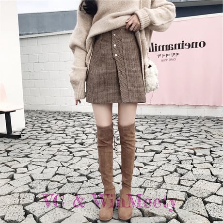 24cmShop   韓国ファッションニット +スカート 178