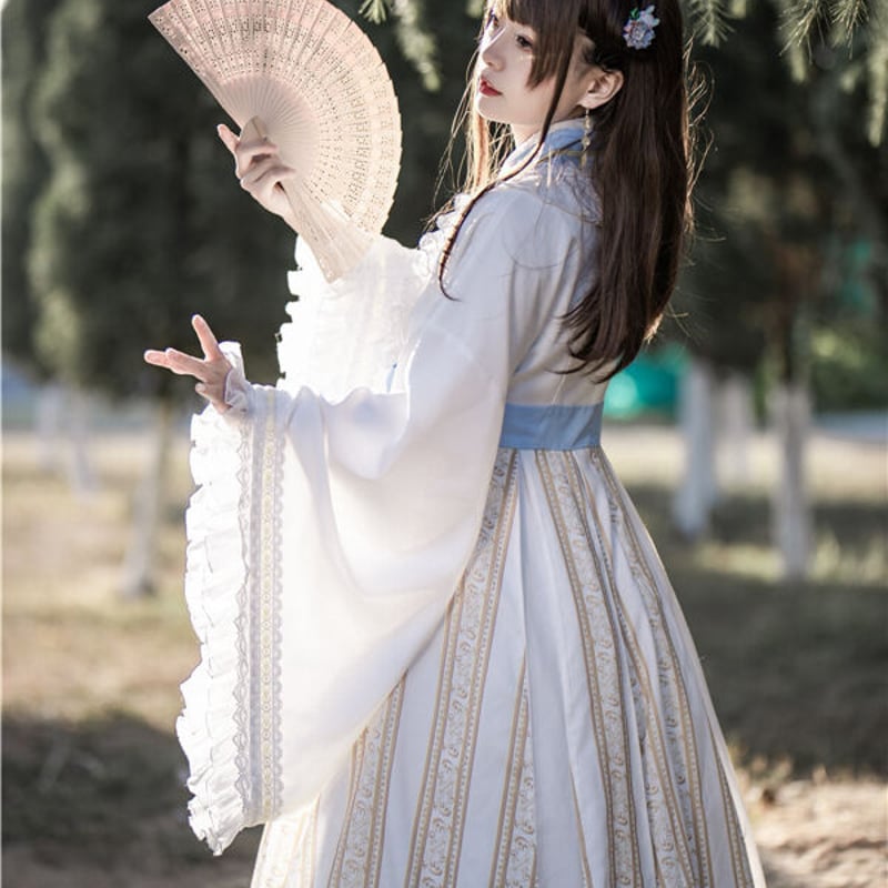 チャイナライクフリルリボンドレス 1055 | 可愛い服量産型服通販