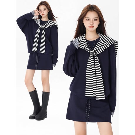 24cmShop韓国ファッションかわいいスカート3点セット sus172
