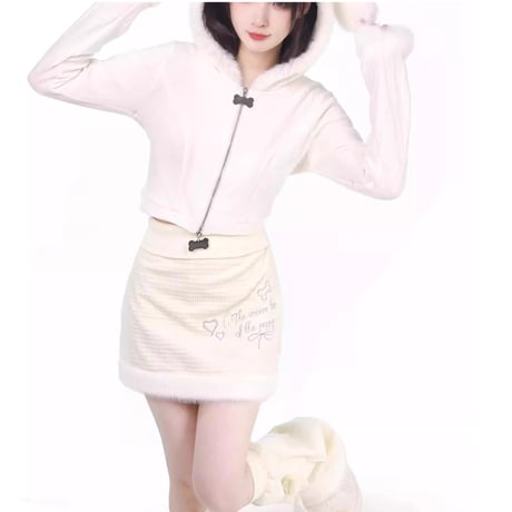 24cmShop ファッション かわいいスカート 純愛ドッグ3点セットsus185
