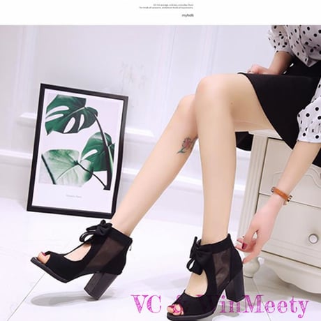 Shoes| 韓国ファッション網紗靴 003