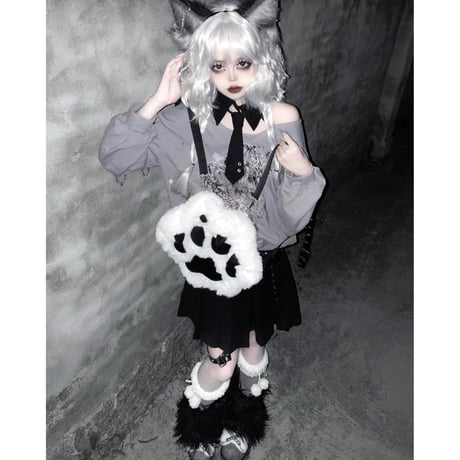 かわいいギャルサブカル風スカート2点セットsus166