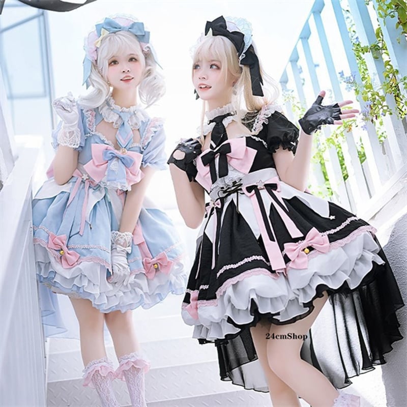 魔法少女フリルワンピースセット opf084 | 可愛い服量産型服通販24cm