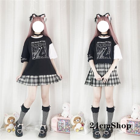 24cmshop Cat 可愛いTシャツ 1173