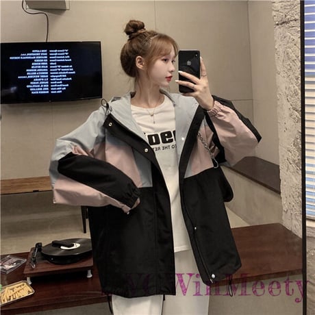 Tops パステルバイカラー ジャケット 578