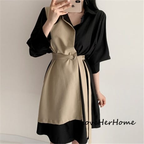 24cmShop ファッション 2色ワンピース 014