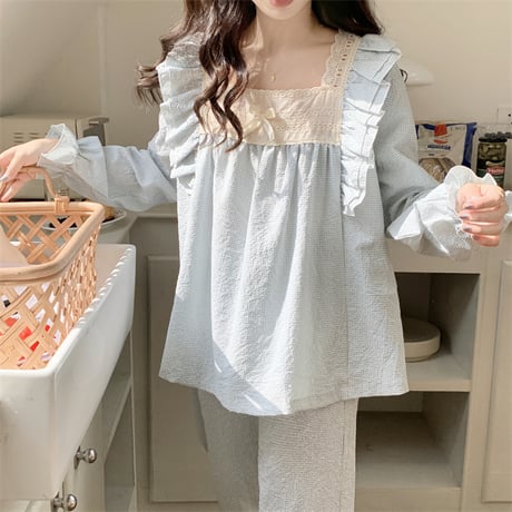 24cmShop可愛い長袖パジャマ2点セット sl016