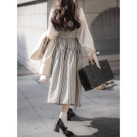 24cmShop 韓国ファッションかわいい ワンピース 2点セットsus125