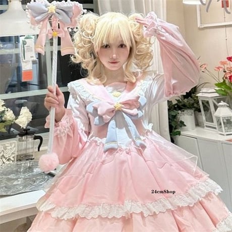 スターライトセーラー襟魔法少女ワンピース opf065