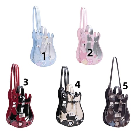 24cmShop サブカル系ギターモチーフバッグ b059