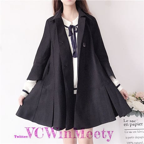 Outer| 学院風 ファッション パーカー 193
