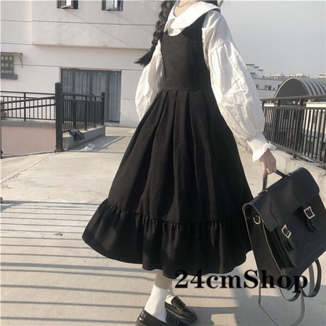 24cmshop フレアワンピース セットアップ   1128