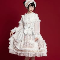フリルロリータドレス opf023