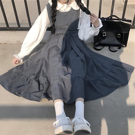 24cmShop ファッション かわいいワンピース2点セットops111
