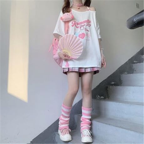 24cmShop可愛い服Tシャツ+スカート2点セット 1239