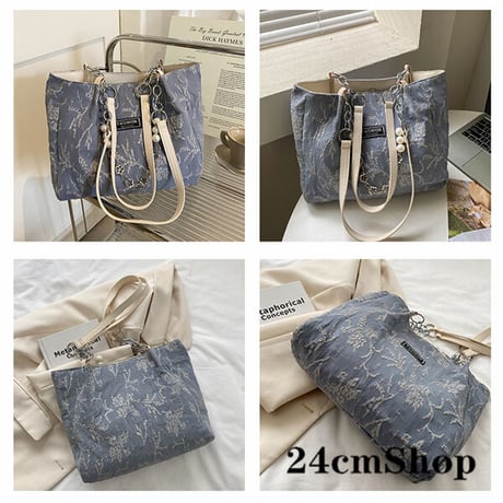 24cmShopファッション レザー ショルダーバッグ 1229