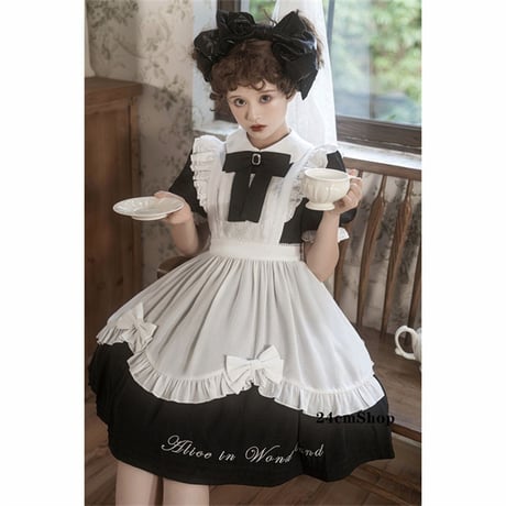 アリス甘ロリメイド服 opf026