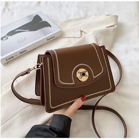 Bags ファッション レザー ショルダーバッグ   707