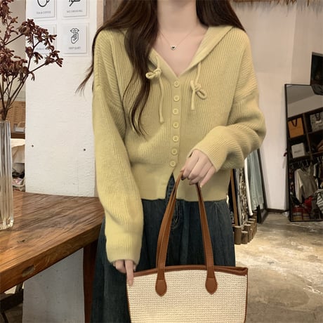 Kawaii Knit Short Jacket  wt044