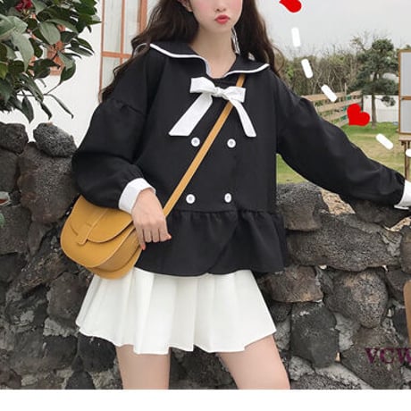 韓国可愛いシフォンのトップス  885