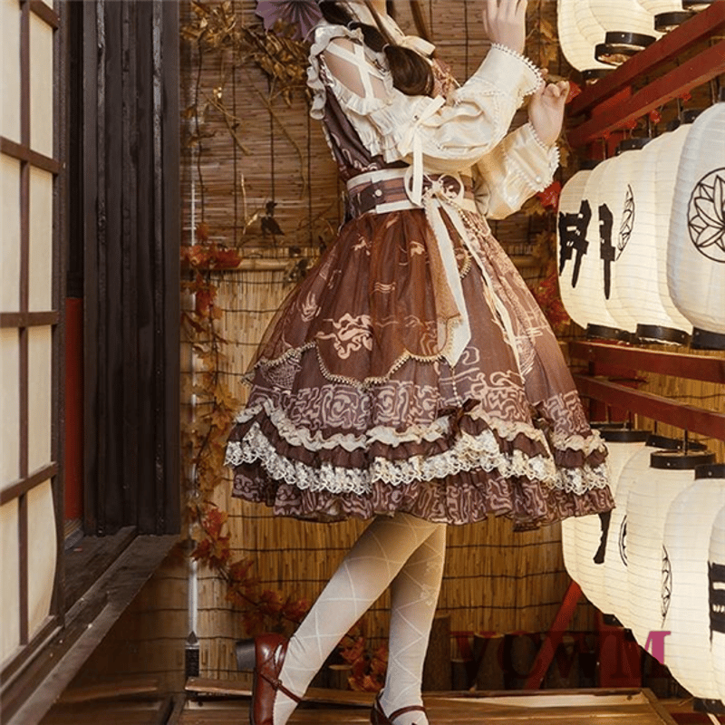 クロスショルダー ウエストマークリボンドレス 1044 | 可愛い服 クロスショルダー ウエストマークリボンドレス 1044 | 可愛い服