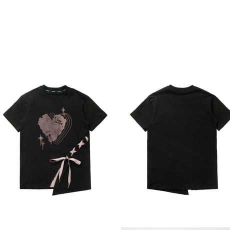 24cmShopカジュアルでおしゃれなピンクのバンドTシャツ  Bセット sus64