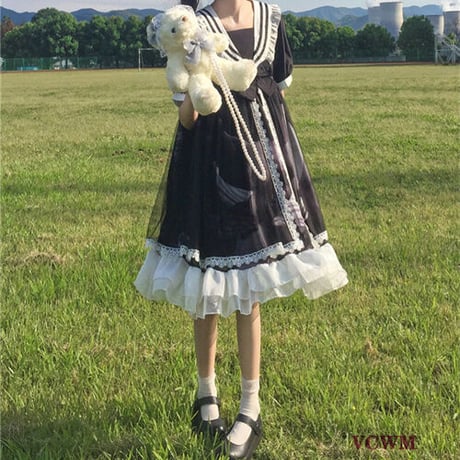 可愛い服中学生ワンピース 839
