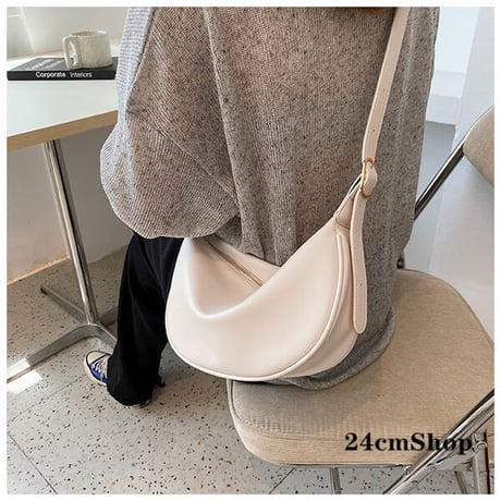 24cmShopファッション レザー ショルダーバッグ 1341