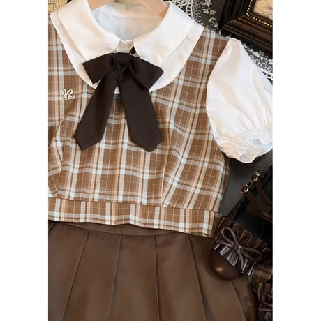 韓国ファッションかわいいワンピース2点セットsus143