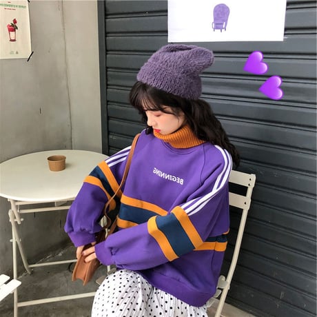 Tops ハイネックライントレーナー  675