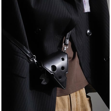 24cmShopファッション レザー ショルダーバッグ b019