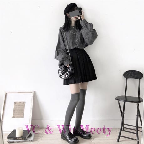 可愛い服シャツとスカートセット24cm  161