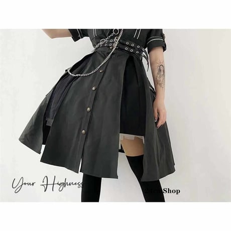 軍服ロリータワンピース_デビルヘビ2.0 opf134