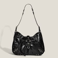 かわいい黒の高級リュックサックb050