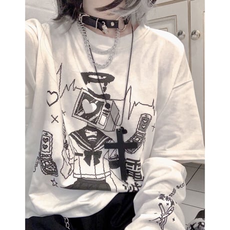 24cmShop 原宿風ファッション かわいいTシャツtx096