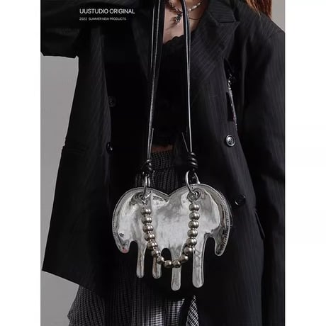 24cmShopファッション レザー ショルダーバッグ b017
