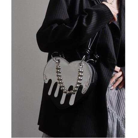 24cmShopファッション レザー ショルダーバッグ b017