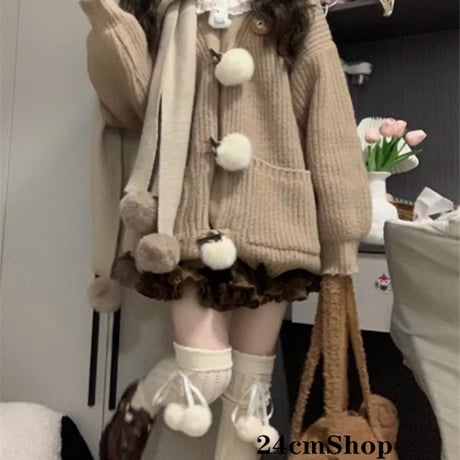 24cmShop かわいいニットセーター1417