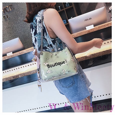 Bags| 透明PVCバッグ 012