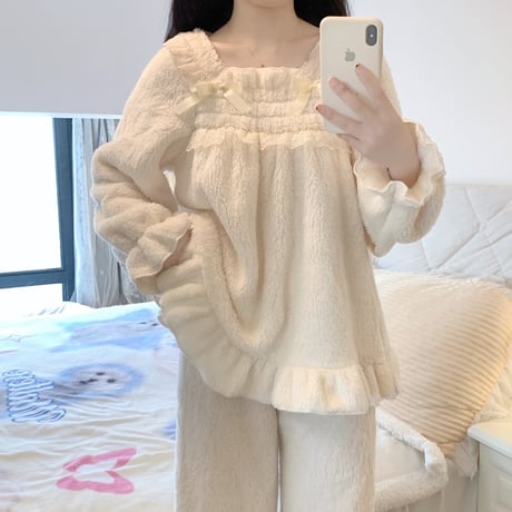 24cmShop可愛いモコモコパジャマ sl003
