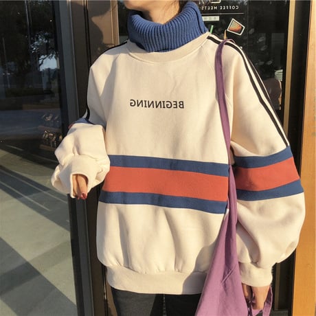 Tops ハイネックライントレーナー  675