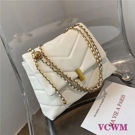 ファッション レザー ショルダーバッグ   822