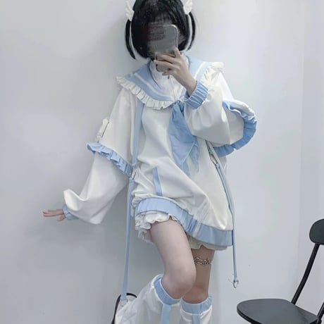 【天使界隈👼】アクアセーラースポーツウェアジャケット wt060