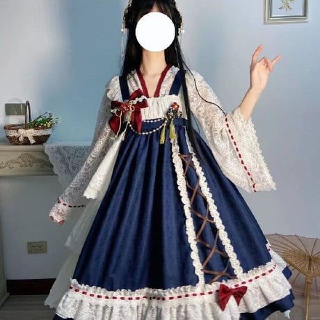 24cmShopロリータのかわいいワンピース 1236