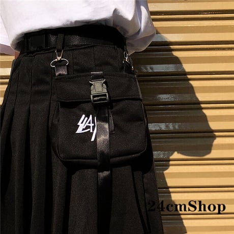 Bottoms アシンメトリー ミニスカート 1115